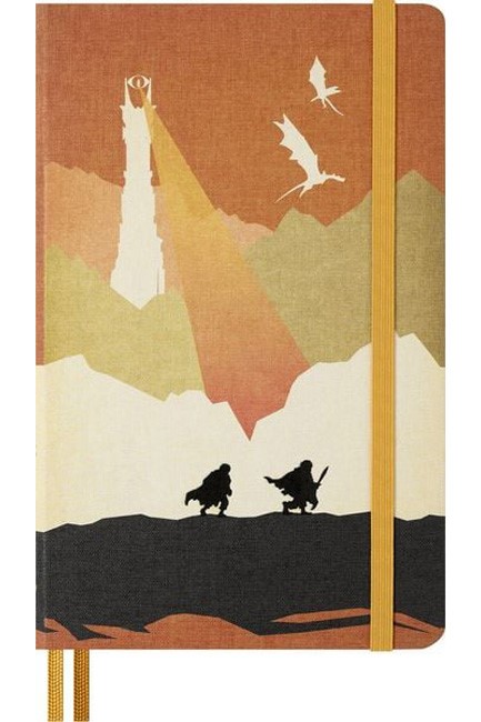 ΣΗΜΕΙΩΜΑΤΑΡΙΟ 13*21 LARGE MOLESKINE ΡΙΓΕ HARD LE FRODO & SAM