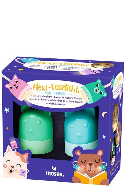 ΦΑΚΟΣ ΒΙΒΛΙΟΥ MOSES ΜΕ LED KID FLEXI M26277 ΓΙΑ ΛΑΙΜΟ