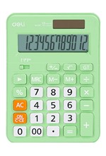 ΑΡΙΘΜΟΜΗΧΑΝΗ ΓΡΑΦΕΙΟΥ DELI 12 ΨΗΦΙΩΝ EM210F RIO ΠΡΑΣΙΝΗ