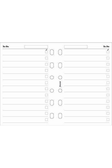 FILOFAX ΑΝΤΑΛΛΑΚΤΙΚΟ PKT TO DO       
