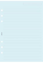 FILOFAX A5 ΣΗΜΕΙΩΣΕΙΣ ΜΠΛΕ ΡΙΓΕ       