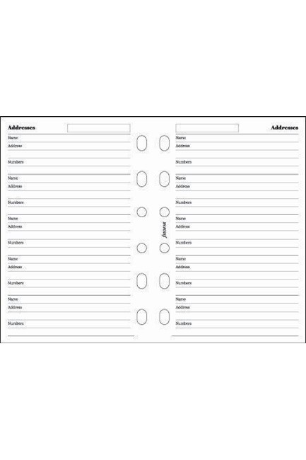 FILOFAX PKT ΟΝΟΜΑ-ΔΙΕΥΘΥΝΣΗ         