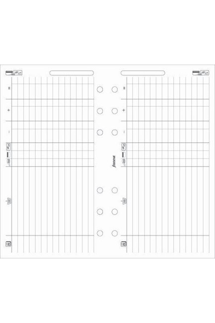 FILOFAX PRS FINANCES PAGE