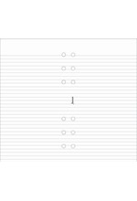 FILOFAX PRS ΜΠΛΟΚ ΛΕΥΚΟ ΡΙΓΕ       