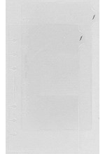 FILOFAX PRS ΦΥΛΛΟ ΔΙΑΦΑΝΕΣ ΜΕ  ΤΑΒ