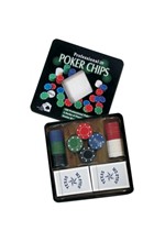 ΣΕΤ POKER ΣΕ ΜΕΤΑΛΛΙΚΟ ΚΟΥΤΙ (100 ΜΑΡΚΕΣ+2 ΤΡΑΠΟΥΛΕΣ ΧΑΡΤΙΝΕΣ) 700555