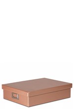ΚΟΥΤΙ ΑΡΧΕΙΟΘΕΤΗΣΗΣ OSCO ΔΕΡΜΑΤΙΝΗ BLUSH 4202 (25,5*34*8,5cm.)