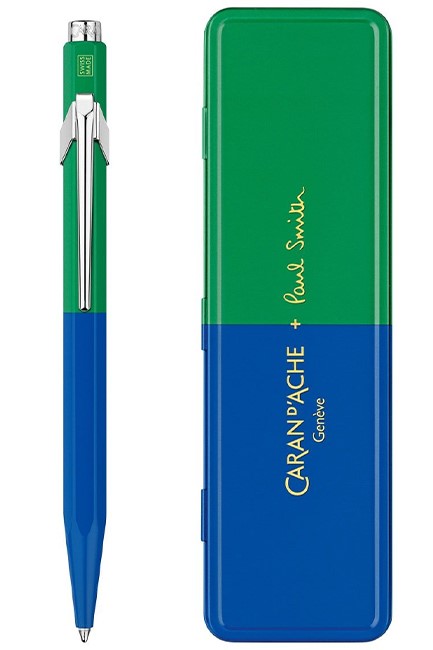 CARAN D'ACHE ΣΤΥΛΟ PAUL SMITH COBALT BLUE-EMERAULT GREEN 849.338