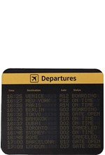 MOUSE PAD TOTAL GIFT 24*20cm.XL2552A DEPARTURES