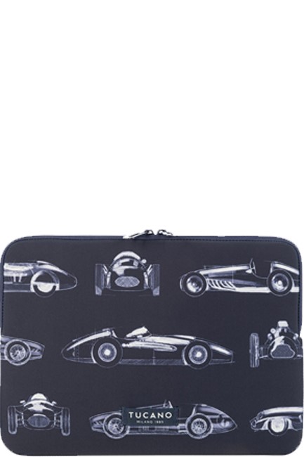 TUCANO ΘΗΚΗ ΓΙΑ LAPTOP 13'' SCHIZZO BFSCZMB13-ART-CAR-B CAR BLUE