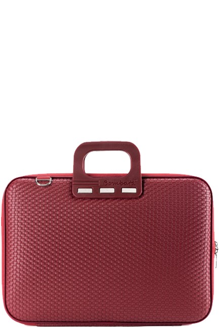 BOMBATA ΤΣΑΝΤΑ ΓΙΑ LAPTOP 13 TRAMA BURGUNDY