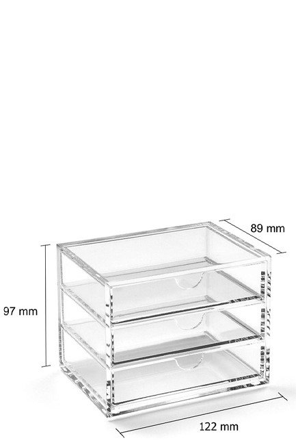 ΣΥΡΤΑΡΙΕΡΑ ΜΕ 3 ΣΥΡΤΑΡΙΑ OSCO ΑΚΡΥΛΙΚΗ ΔΙΑΦΑΝΗΣ SMALL 7723