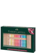 ΞΥΛΟΜΠΟΓΙΕΣ 30TEM.FABER POLYCHROMOS+3 ΜΟΛΥΒΙΑ+ΓΟΜΑ 110030 ΣΕ ΥΦΑΣΜΑΤΙΝΗ ΚΑΣΕΤΙΝΑ