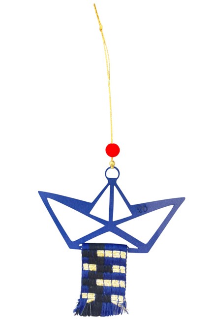 ΓΟΥΡΙ ΜΕΤΑΛΛΙΚΟ HOOPLADOO BOAT 26 DARK BLUE-BLUE RIBBON