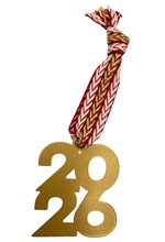 ΓΟΥΡΙ ΜΕΤΑΛΛΙΚΟ HOOPLADOO GOLD 2026 RED GOLD RIBBON