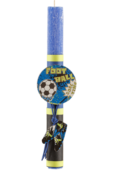 ΛΑΜΠΑΔΑ FOOTBALL ΜΑΓΝΗΤΑΚΙ ΜΠΛΕ Ν.790