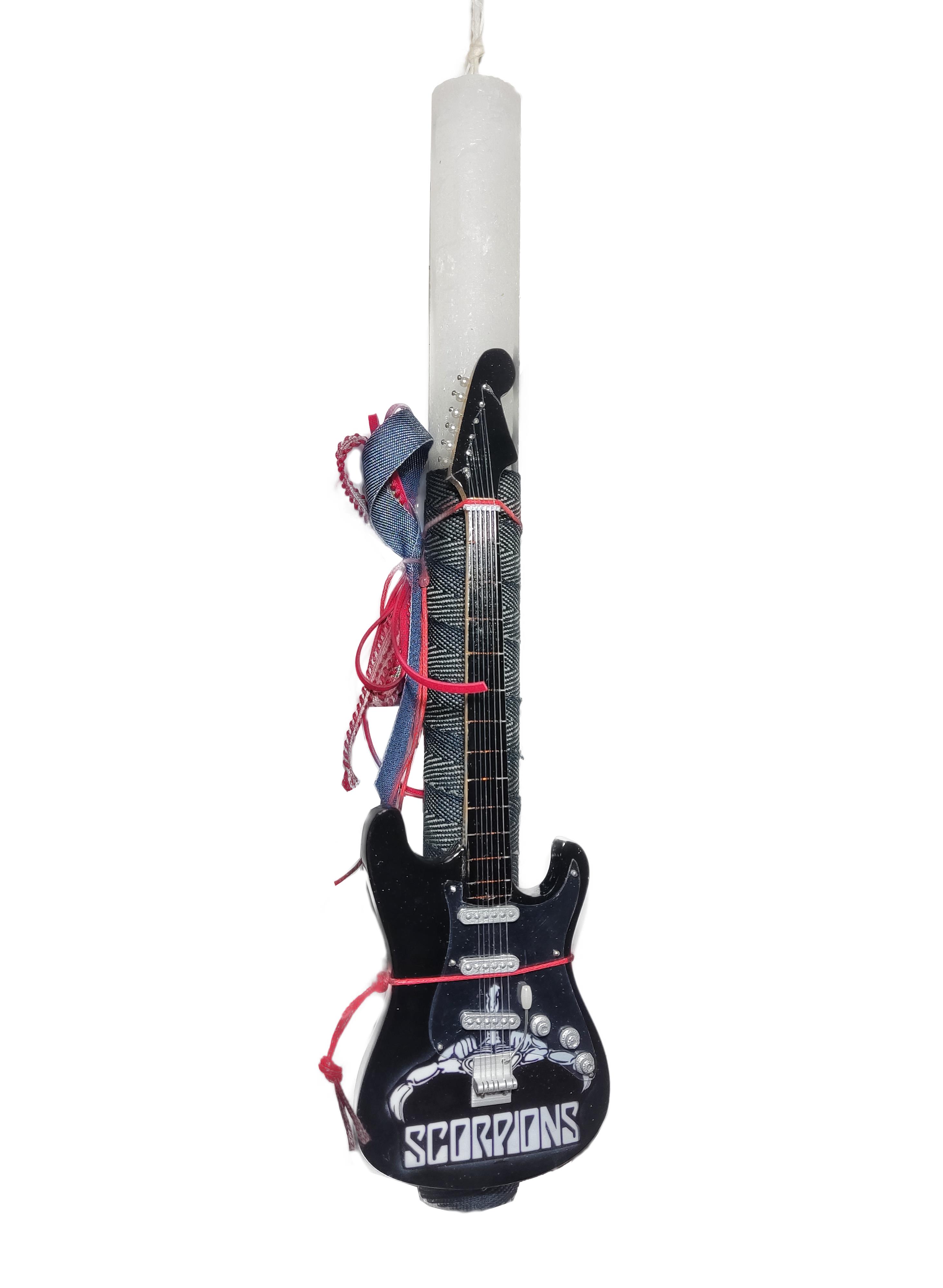 ΛΑΜΠΑΔΑ ΜΕ ΗΛΕΚΤΡΙΚΗ ΚΙΘΑΡΑ SCORPIONS Ν.0611