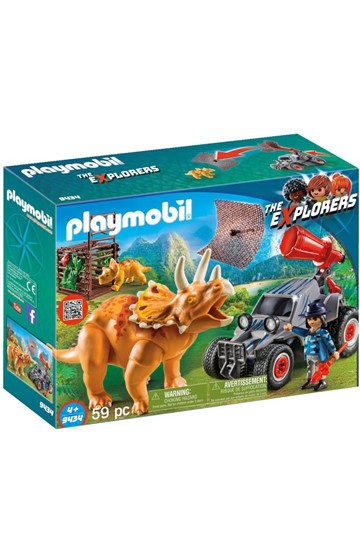 PLAYMOBIL THE EXPLORERS-9434 ΟΧΗΜΑ ΛΑΘΡΟΚΥΝΗΓΩΝ ΚΑΙ ΟΙΚΟΓ.ΤΡΙΚΕΡΑΤΩΨ