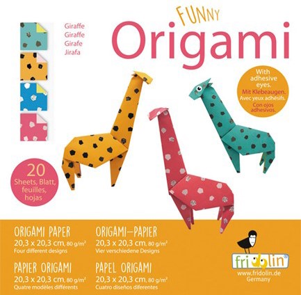 ORIGAMI FRIDOLIN 20*20cm.ΚΑΤΑΣΚΕΥΑΖΩ ΚΑΜΗΛΟΠΑΡΔΑΛΗ