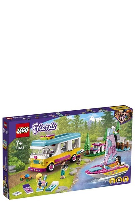LEGO FRIENDS-41681 FOREST CAMPER VAN AND SAILBOAT