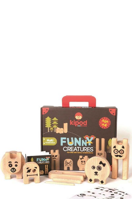 ΚΑΤΑΣΚΕΥΗ ΞΥΛΙΝΗ KIPOD FUNNY CREATURES