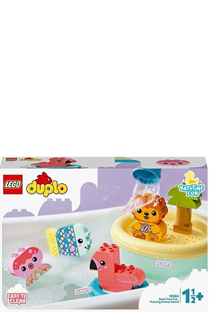 LEGO DUPLO BATH TIME FUN-10966 FLOATING ANIMAL ISLAND