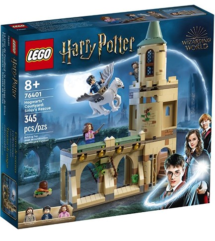 LEGO HARRY POTTER-76401 HOGWARTS COURTYARD SIRIUS'S RESCUE