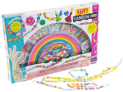 ΚΑΤΑΣΚΕΥΗ ΚΟΣΜΗΜΑΤΩΝ GIRABRILLA ΜΕ ΧΑΝΤΡΕΣ RAINBOW