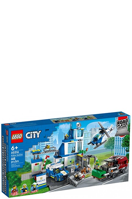 LEGO CITY POLICE-60316 POLICE STATION