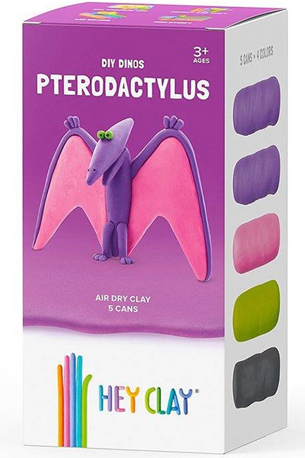 ΚΑΤΑΣΚΕΥΕΣ ΑΠΟ ΠΗΛΟ HEY CLAY-CLAYMATES PTERODACTYLUS