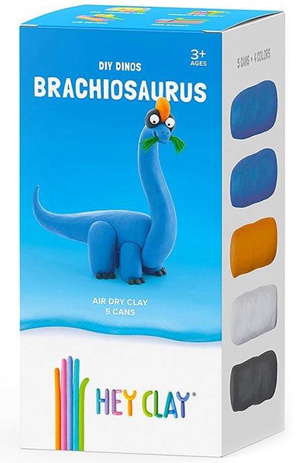 ΚΑΤΑΣΚΕΥΕΣ ΑΠΟ ΠΗΛΟ HEY CLAY-CLAYMATES BRACHIOSAURUS