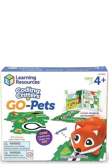 CODING CRITTERS GO PETS LEARNING RESOURCES SCRAMBLES THE FOX