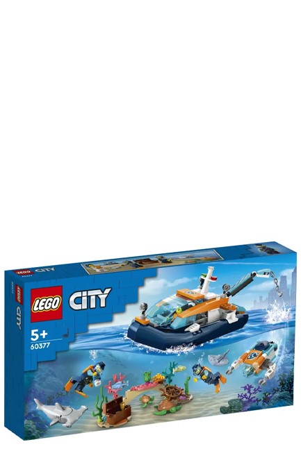 LEGO CITY-60377 EXPLORER DIVING BOAT