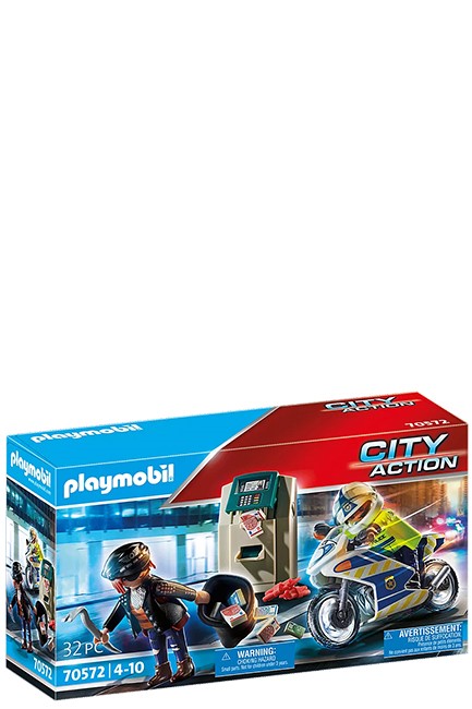 PLAYMOBIL ΑΣΤΥΝΟΜΙΑ-70572 ΔΙΑΡΡΗΞΗ ΣΤΟ ΑΤΜ
