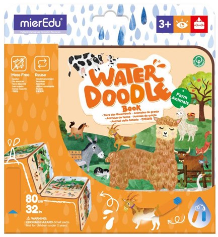ΖΩΓΡΑΦΙΚΗ MIER EDU ΜΕ ΝΕΡΟΜΠΟΓΙΕΣ ME231D FARM ANIMALS