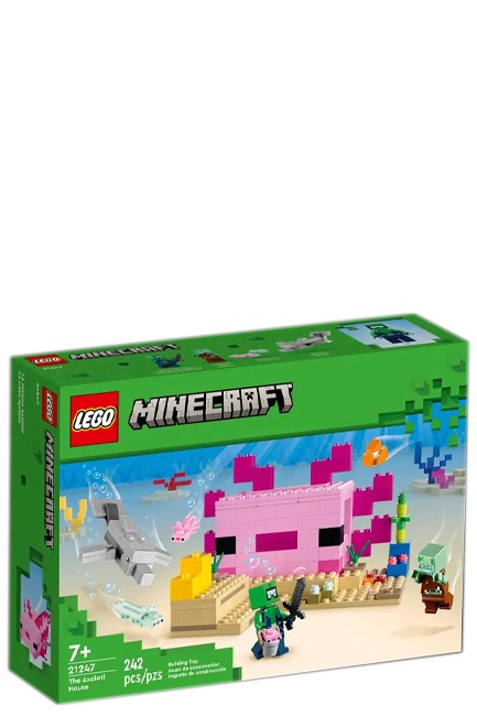 LEGO MINECRAFT-21247 THE AXOLOTL HOUSE