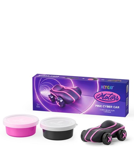 ΚΑΤΑΣΚΕΥΕΣ ΑΠΟ ΠΗΛΟ HEY CLAY PINK CYBER CAR