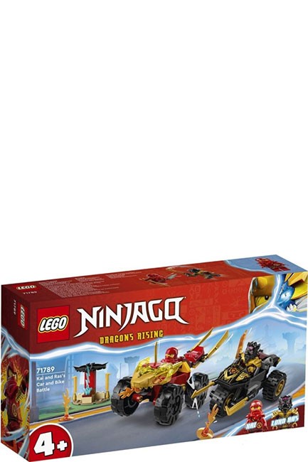 LEGO NINJAGO-71789 KAI AND RAS'S CAR AND BIKE BATTLE