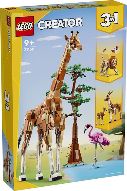 LEGO CREATOR-31150 WILD SAFARI ANIMALS