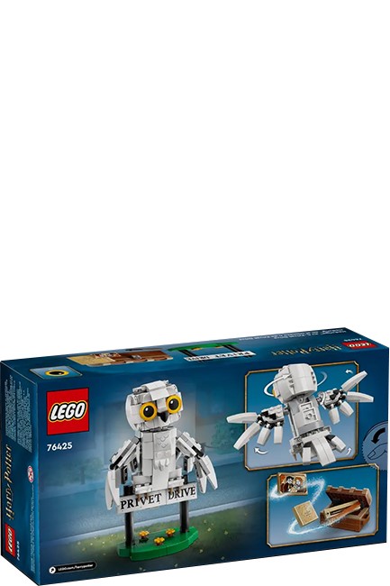 LEGO HARRY POTTER-76425 HEDWIG AT 4 PRIVET DRIVE