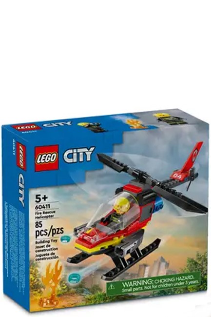 LEGO CITY-60411 FIRE RESCUE HELICOPTER