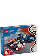 LEGO CITY FORMULA 1-60464 F1 WILLIAMS RACING & HAAS F1 RACE CARS