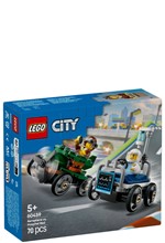 LEGO CITY GREAT VEHICLES-60459 AIRPLANE VS.HOSPITAL BED RACE CAR PACK