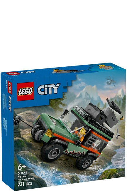 LEGO CITY GREAT VEHICLES-60447 OFF-ROAD 4X4 MOUNTAIN TRUCK