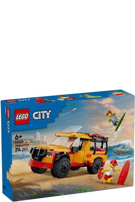 LEGO CITY GREAT VEHICLES-60453 LIFEGUARD BEACH RESCUE TRUCK