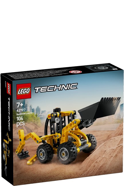 LEGO TECHNIC-42197 BACKHOE LOADER