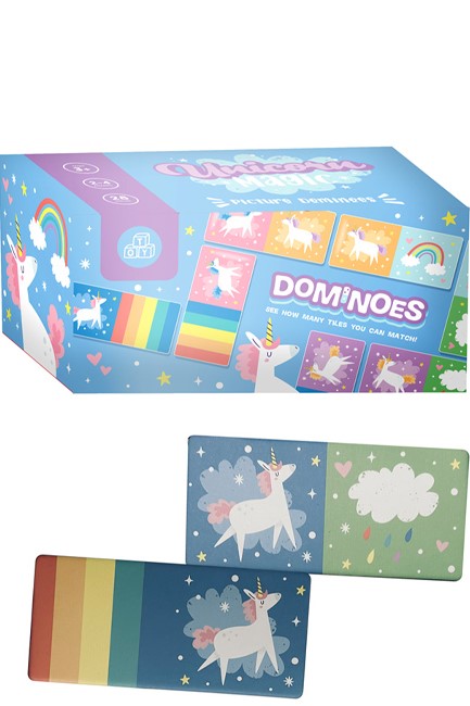 ΝΤΟΜΙΝΟ PUCKATOR MAGIC KIDS UNICORN