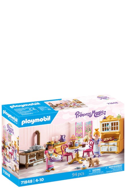 PLAYMOBIL ΠΡΙΓΚΙΠΙΚΟ ΠΑΛΑΤΙ-71848 ΒΑΣΙΛΙΚΗ ΚΟΥΖΙΝΑ