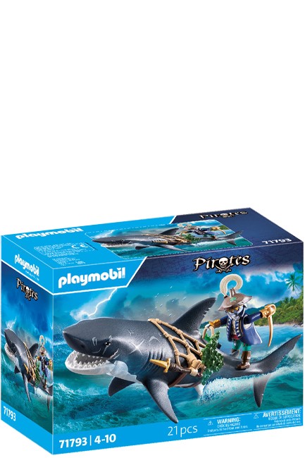 PLAYMOBIL ΠΕΙΡΑΤΕΣ-71793 ΠΕΙΡΑΤΗΣ ΜΕ ΓΙΓΑΝΤΙΑΙΟ ΚΑΡΧΑΡΙΑ