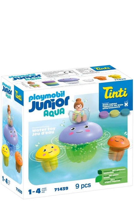 PLAYMOBIL JUNIOR AQUA-71439 JUNIOR & TINTI: ΟΙΚΟΓΕΝΕΙΑ ΑΠΟ ΠΟΛΥΧΡΩΜΕΣ ΜΕΔΟΥΣΕΣ